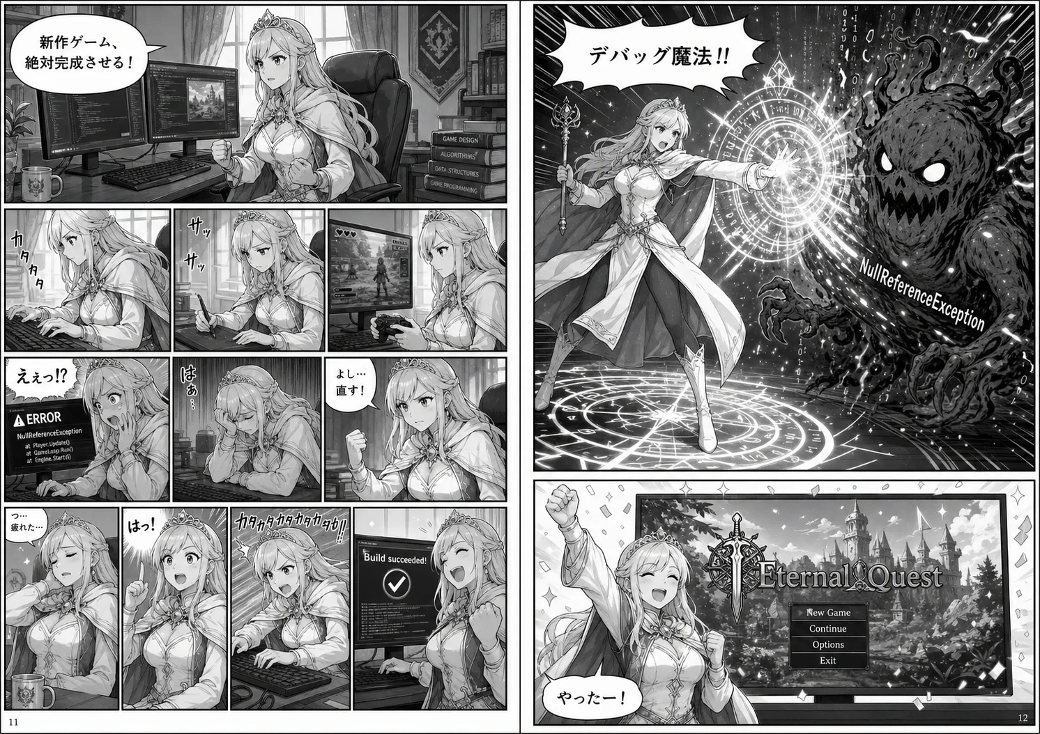 主题海报版式设计 - 插画创意 - CH-0116