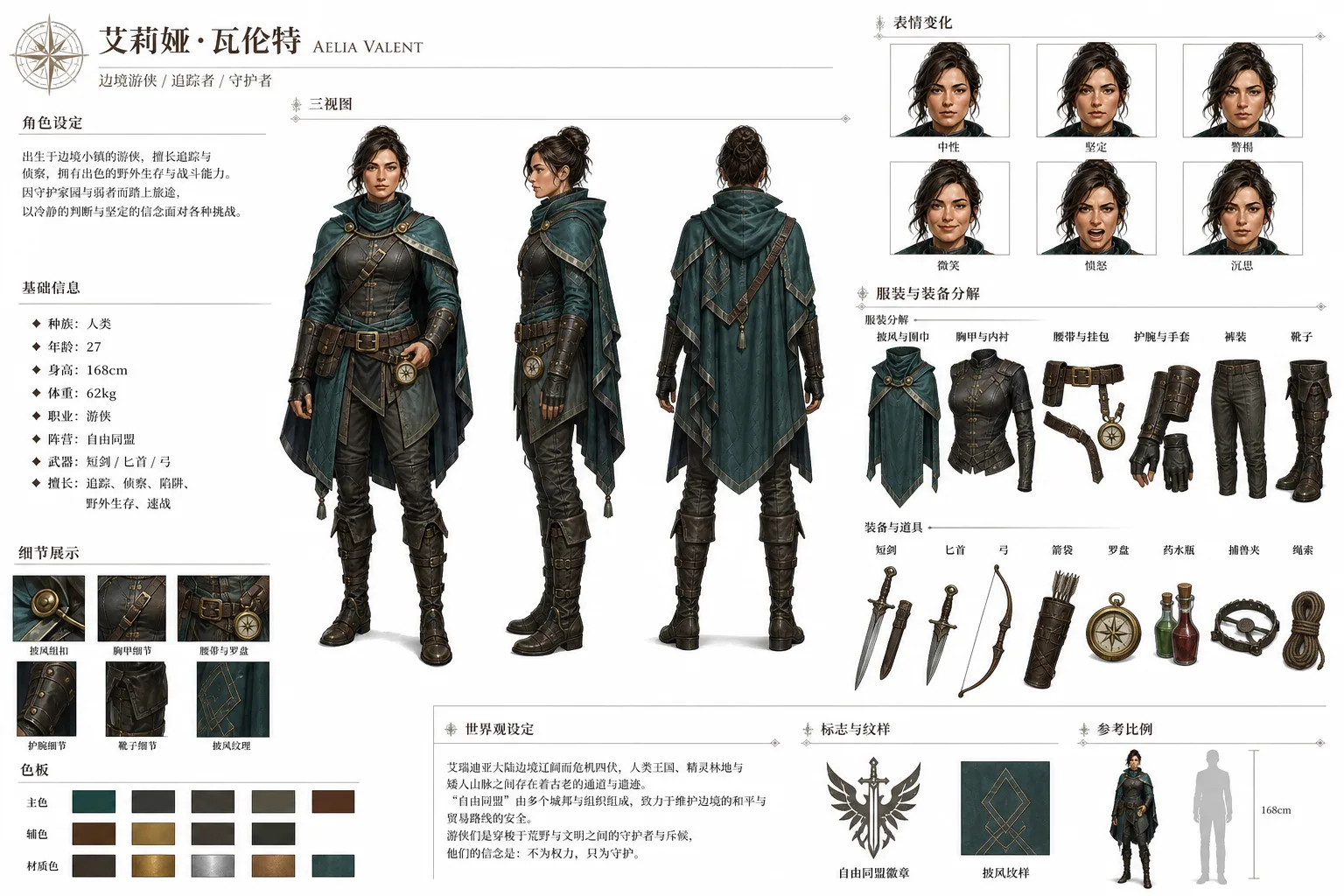 UI Visual Concept - Portraits - CH-0306