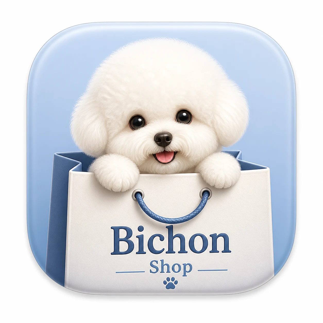 Bichon Shop App Icon - Brand Visuals - CH-0510