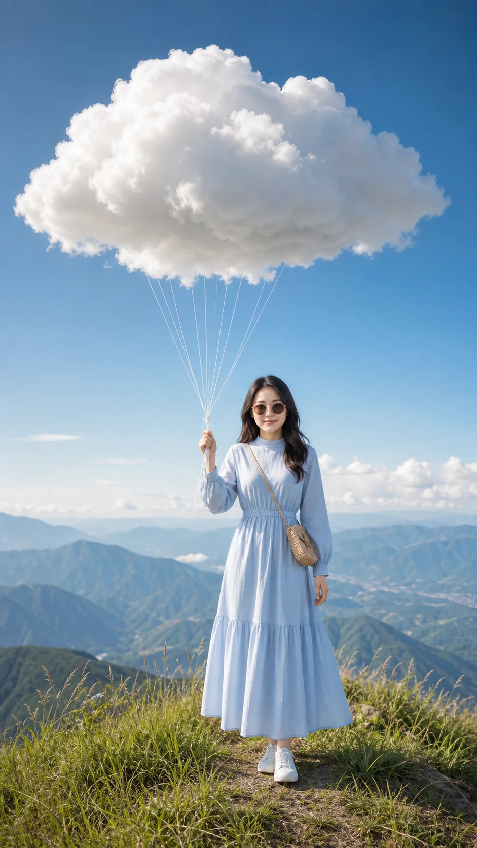 Cloud Balloon Mountain Portrait - Portraits - CH-0529
